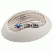 Led Navigatielamp witte verlichting chromen rand 12/24V